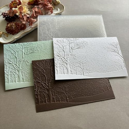 3Set Flower Leaves Plastic 3D Embossing Folder DIY Craft Template Molds Stamp Stencils Scrapbook Paper Cards Photo Album, Bow Gifts Heart Christmas Embossing Folders Handmade Art Craft Supplies - color: 3 Pack Gifts