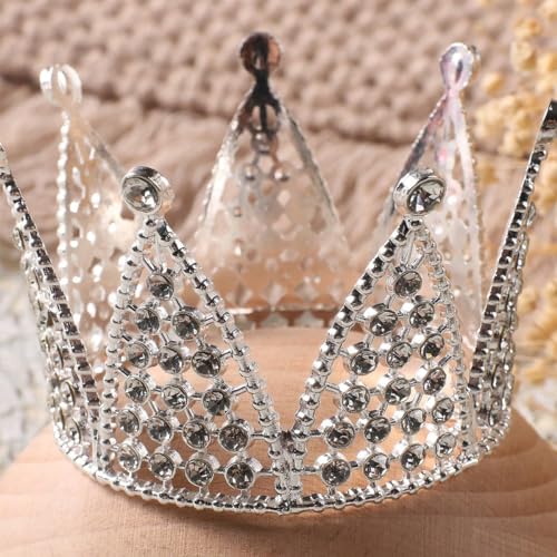 Newborn Photography Props Girl Boy Crown Photo Shoots Headband for Newborn Crystal Princess Party Headwear Photography Props