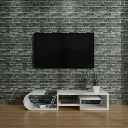 3D Wall Panels Peel and Stick in Green，40 PCS XPE Foam 3D Wallpaper, Faux Brick Wall Panels for Bedroom, Stairs, Kitchen - color: Green Brick, size: 40PCS