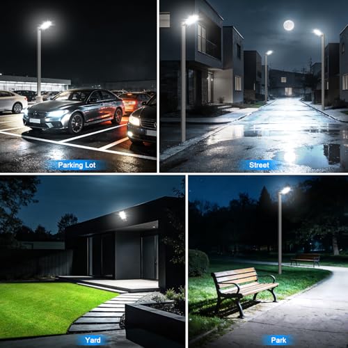 240W LED Parking Lot Light Trunnion Mount Dusk to Dawn 5000K Led Parking Lot Lights Outdoor Area Commercial Security IP65 Waterproof 100-277V 36000LM - size: 240W Trunnion Mount