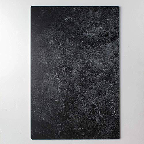 Bessie Bakes Black Textured Paint Replicated Photography Backdrop 2 Feet Wide x 3 Feet Long 3 mm Thick