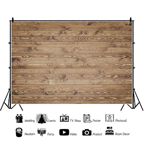 AOFOTO 12x8ft Wood Texture Background Rustic Wooden Table Grunge Surface with Old Natural Pattern Wood Panels Backdrop for Photography Clothes Products Flat Lay Photoshoot Photo Studio Props Vinyl - size: 12x8ft