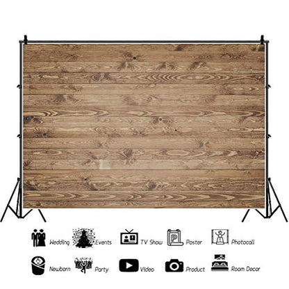 AOFOTO 7x5ft Wood Texture Background Rustic Wooden Table Grunge Surface with Old Natural Pattern Wood Panels Backdrop for Photography Clothes Products Flat Lay Photoshoot Photo Studio Props Vinyl - size: 7x5ft