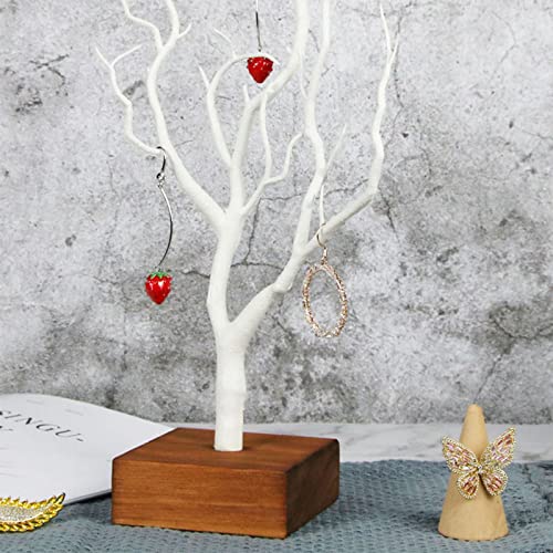 Necklace Display Stand Tree Jewelry Display Jewelry Stand Earring Holder Necklace Bracelet Rack Holder Wood Display Jewelry Holder
