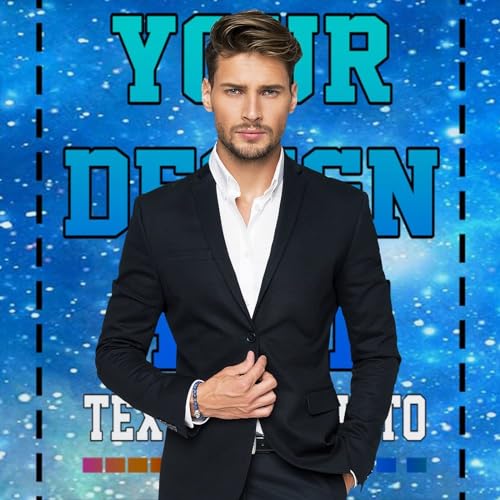 Custom Backdrop, Personalized Backdrops Photography Cloth Add Design Your Own Photo Logo Text, Customize Backdrop for Video Studio Portrait Photoshoot Parties Photography Screen Sheet 56"×98" - size: 56"×98" / 142×250CM