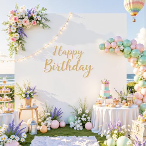 White Square Arch Backdrop Cover 6.6x6.6FT, Double-Sided Stretchy Spandex Fabric Fits Square Arch Backdrop Stand, White Background Backdrop for Wedding Baby Shower Birthday Party Decorations - color: White, size: 6.6 x 6.6FT