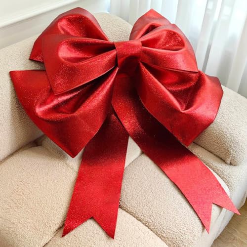 Decoration Big Bow Shop Display Wedding Arch Decor Birthday Party Prop Festivity Occasion DIY Red Parts S C
