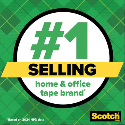 Scotch Magic Tape, Invisible, Home Office Supplies and Back to School Supplies for College and Classrooms, 24 Rolls - size: 24 Rolls