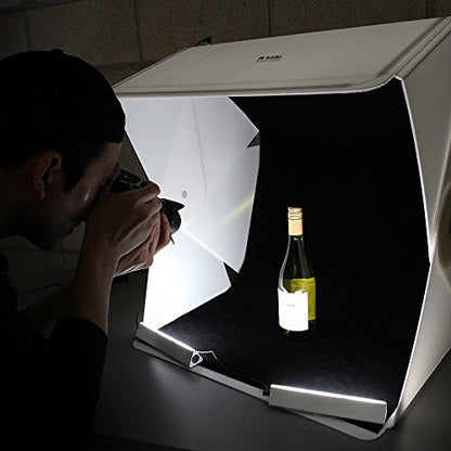 Foldio3 + 360 Studio Fullset (25inch Photo lightbox Studio with 10inch 360 Photography Turntable and 20inch Extended Plate Set/Photo Light Box/Bluetooth 360 Turntable/ 20" Extension Kit Included) - size: Foldio3 + 360 Studio Fullset