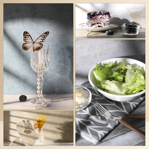 Photo Backdrop Board with Shadow Boards, 10Pcs 20Patterns Food Photography Backdrops, Table Top Small Shooting Kit (Small Size 16x11.5in), MDAOCRY