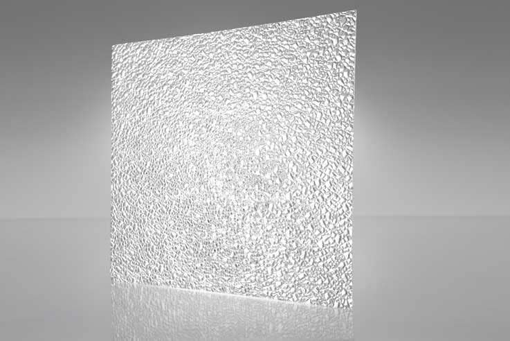 KASTLITE Clear Acrylic Cracked Ice Lighting Panel | 22.5" x 46.5" Plastic Sheets | Fluorescent Lighting for Overhead Fixtures | 8 Pack - size: 22.5" X 46.5"