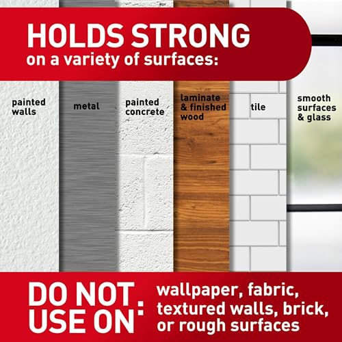 Command 15 lb & 10 lb Large and Medium 16 Pairs Picture Hanging Strips (32 Strips), Damage-Free Hangers for Picture Frames, No Tools Required, Great for Home Room Wall Decor, White Adhesive - size: Medium & Large