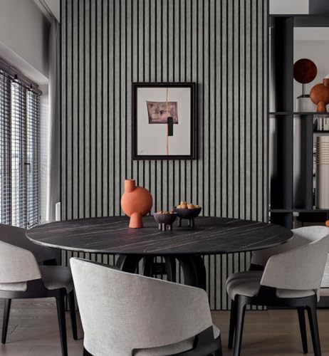 myforHD Wallpaper Peel and Stick Wood Grating Stripe Self-Adhesive Wallpaper Faux Wood Contact Paper Wood Slats Self Adhesive Wall Paper PVC Vinyl Film Removable Waterproof (Wood D, 17.3" x 393") - color: Wood D, size: 17.3" x 393.7"