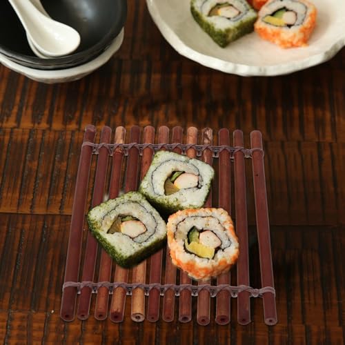 Japanese Sashimi Plate Decor Serving Tray 13x18cm Sushi Backdrop Decoration for Food Photography and Japanese Cuisine Presentation
