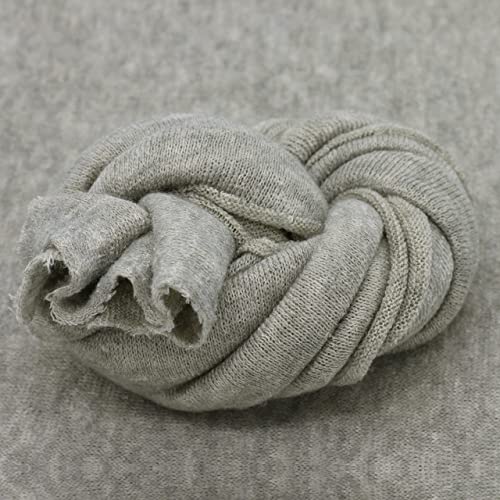 Zeroest Newborn Photography Wrap - Newborn Photoshoot Props for Boys & Girls - Stretch Knit Blanket for Baby Photo Prop (Grey, Small) - color: Grey