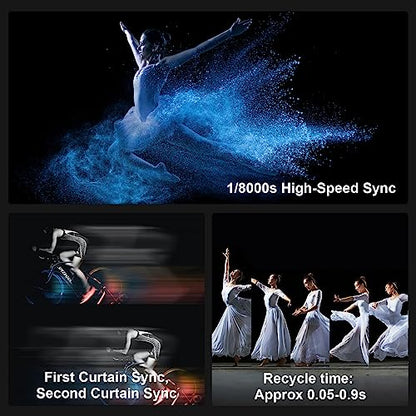 Godox 3 Pack QT600IIM 1800Ws 2.4G TTL Speedlite Studio Flash Strobe Light Bowens Mount Kit,GN76 1/8000s HHS,Recycle in 0.05-0.9 Sec for Studio Shooting, Location and Portrait Photography
