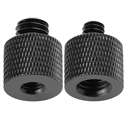 1/4 to 3/8 & 3/8 to 1/4 Camera Tripod Adapter - Male to Female Screw for Camera, Mount, Monitor