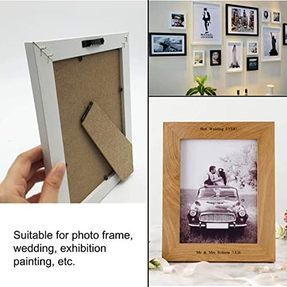 50 Pack Small Sawtooth Picture Hangers - Steel Picture Hanging Solutions with Screws, for Hanging Clock Paintings Artwork Frame Hooks (Black) - color: Small Black-50 Pack