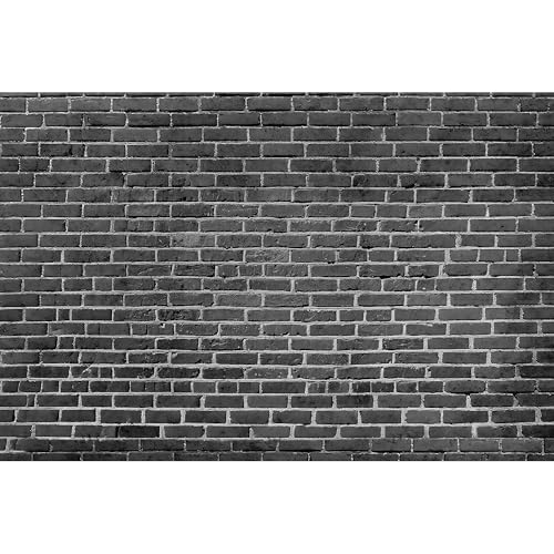 10x6.5 Ft Brick Wall Backdrop，Large Polyester Fabric Black Brick Backdrop Photo Backdrops Background for Halloween Party Christmas Halloween Decoration Photo Booth Prop Banner - color: Black Brick backdrop, size: 10x6.5ft
