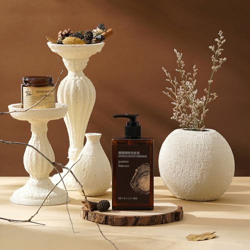 7PCS Product Photography Props: Small Product Photoshoot Props-Hand Painting Texture Photo Props for Jewelry Cosmetics Mini Items Picture - color: beige