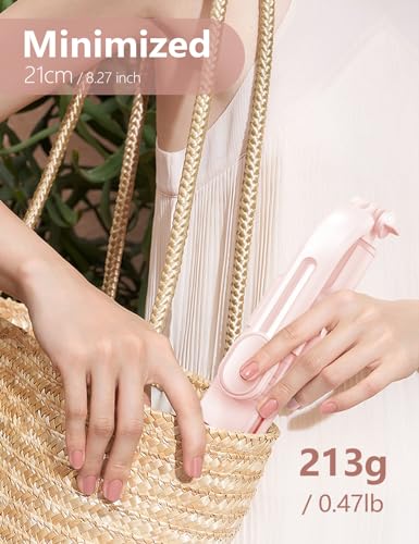 Selfie Stick with Light, 45'' Selfie Stick Tripod with Wireless Remote, Portable Travel Phone Tripod Compatible with iPhone 15 Pro Max/15/14 Pro/14/13, Samsung S22/ S23 Ultra/Android Smartphone (Pink) - color: Pink - 45" Standard Height