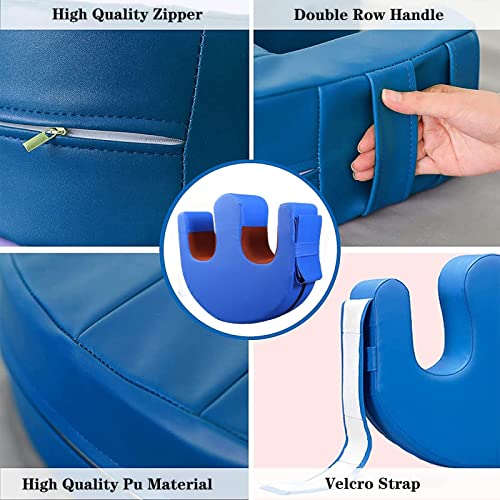 YZRYXHWL Bedridden Patient Turning Device-Multifunctional Turning Pillow PU Leather Anti-Bedsore Waterproof Paralyzed Bed Shift Nursing Products Helping The Elderly Turn Over Pillow