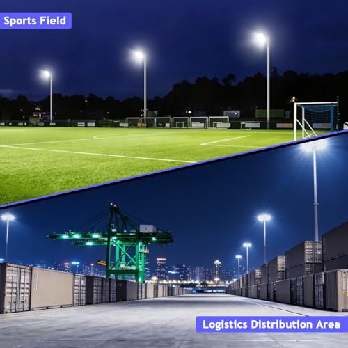 240W LED Parking Lot Light Slip Fitter Mount 36000LM Dusk to Dawn 5000K Parking Lot Lights Outdoor Area Security Commercial IP65 Waterproof 100-277V for Street Driveways Parking Lot - size: 240w Pole Mount