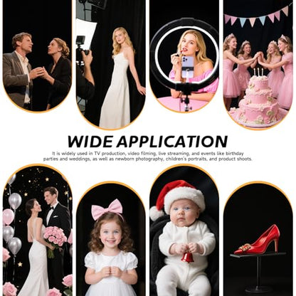Professional Black Photography Backdrop10X8- Heavy-Duty Machine Washable Seamless Background for Studio & Video - color: Black, size: 10X8