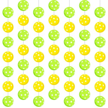 Xinnun Pickle Sport Party Decorations Funny Pickle Garlands Banners Green Banner Cutouts Ribbon Streamers for Sport Theme Party Baby Shower Birthday Decorations Supplies - style: Pickleball