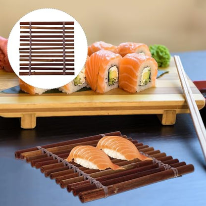 SHINEOFI Japanese Sashimi Serving Plate 13x13cm Sushi Decoration Food Photography Backdrop Japanese Food Ornament for Dining and Entertaining