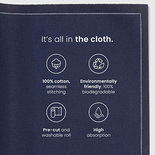 Cotton Luncheon Napkin - 25 Napkins per roll - Anthracite - color: Anthracite Grey