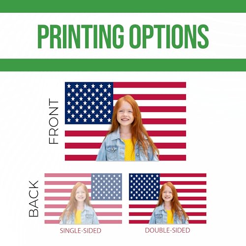Custom Flag by BCB Print - Personalized Outdoor Flag with Your Photo, Text or Logo | HD Print Custom Flag with Grommets for Advertising & Event | Fast Delivery | Made in USA | Multiple Sizes - color: Flag with Photo