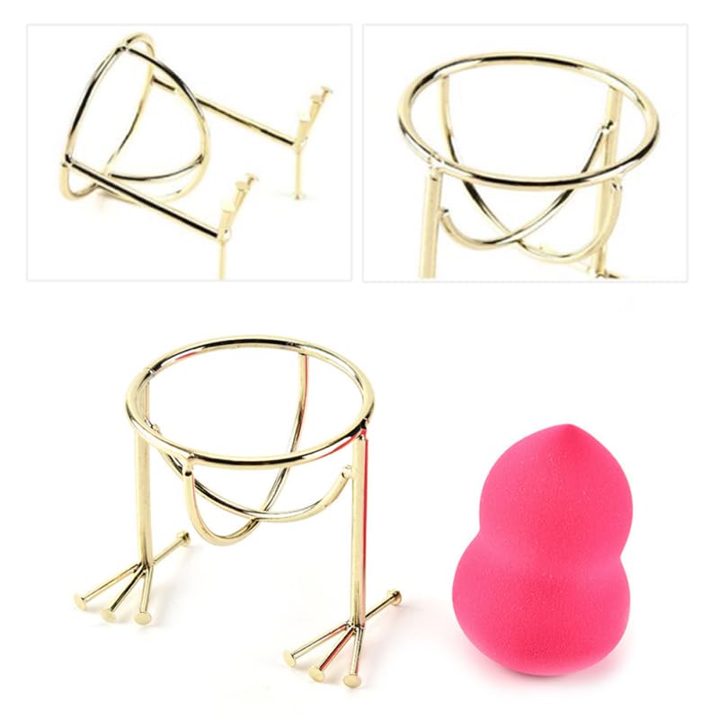 3Pcs Chicken Claw Powder Puff Stand Rack Makeup Sponge Holder Storage Shelf for Drying and Display Beauty Egg Organizer