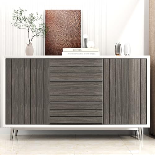Wood Wall Panels Dark Brown 3D Acoustic Slat Wall Paneling Peel and Stick Vertical Self Adhesive Faux Wood Grain Contact Paper Soundproof Wooden Panel for Bedroom TV Background Interior - size: 11.8"x118"