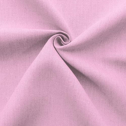 Barcelonetta | Linen Fabric | Natural Linen Cloth | Embroidery, Sewing | Soft, Breathable | 55" Wide | 70% Linen, 30% Rayon | Hemp, Jute, Needlework, Lining (Baby Pink, 1 Yard) - color: Baby Pink, size: 1 Yard