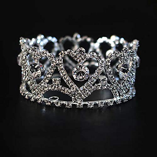 Infant Baby Girl Boy Crown Photo Shoots Headband for Newborn Crystal Princess Party Headwear Photography Props - color: Crown 5