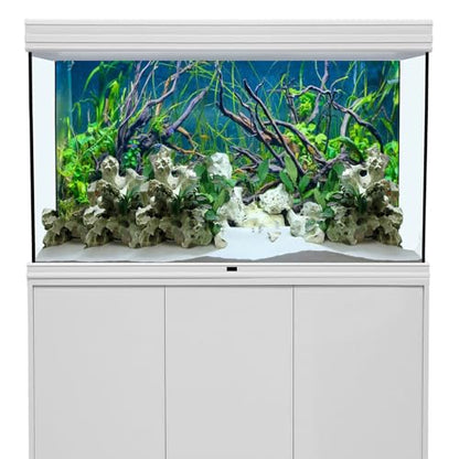 AWERT 36x24 inches Tropical Fish Tank Background River Bed & Lake Aquatic Plant Undersea Tree Branch Aquarium Background Vinyl - size: 36x24in/90x60cm