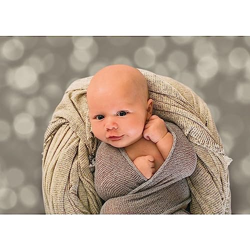 Ella Bella Photography Backdrop Paper, Assorted Bokeh (1 ea.: Gold, Blue, Gray & Red), 48" x 12', 4 Rolls - style: Assorted Bokeh