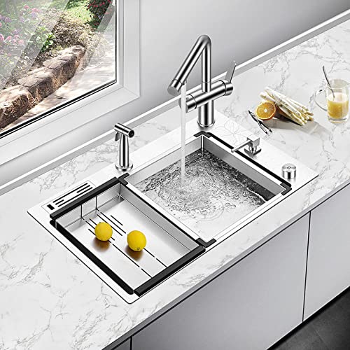 practicalWs Marble Paper Granite Gray/White Roll Kitchen Countertop Cabinet Furniture is Renovated Thick PVC Easy to Remove 17.71" x 393.7" - color: Gray/White, size: 17.7" x 393.7"
