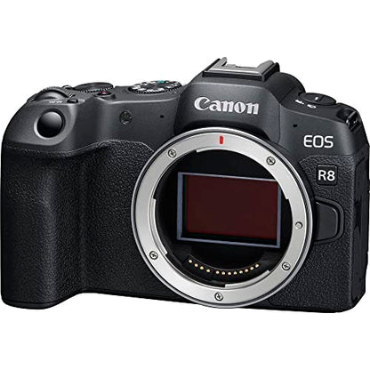 Canon EOS R8 Mirrorless Camera Content Creator Kit with RF 24-50mm f/4.5-6.3 is STM Lens (5803C037) + Canon RF 70-200mm f/2.8 L is USM Lens + 64GB Memory Card + Photography Software + More