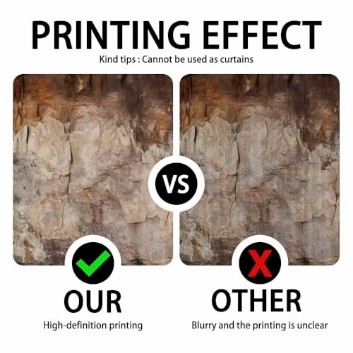 Realistic Cave Rock Wall Backdrop Archeological Photography Background Natural Stone Texture Outdoor Adventure Photo Banner Nature Theme Party Decor Studio Props 7x5FT - size: 7X5FT