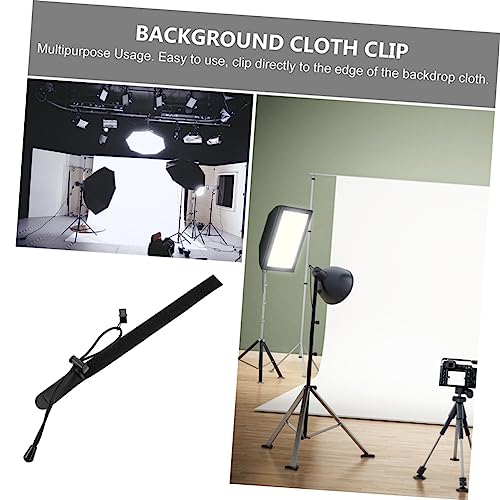 KOMBIUDA 6Pcs Durable Photo Backdrop Clips Clamps for Easy Installation Lightweight and Portable Photography Accessories for Fixing Wrinkles Backdrops