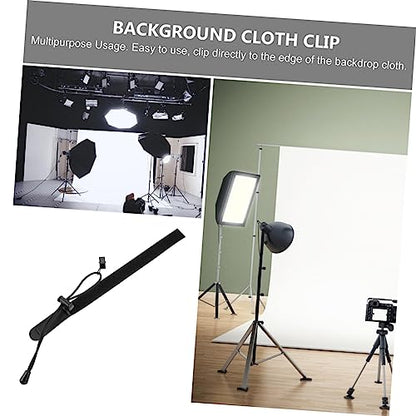KOMBIUDA 6Pcs Durable Photo Backdrop Clips Clamps for Easy Installation Lightweight and Portable Photography Accessories for Fixing Wrinkles Backdrops