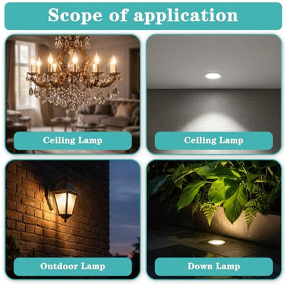 3Pcs Light Diffuser Sheet - 8.3x11.8 Inches Light Diffuser Film Adhesive Panel Stickers for Soften Ceiling Light, LED Downlight, Spotlight LED Panel, Track Light