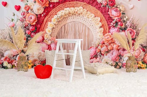 Kate Photography Floor Mats Newborn Photography Props Super Soft PV Fur White Rug Fluffy Plush Area Carpet for Living Room Cream Rugs for Bedroom - size: 5x4ft