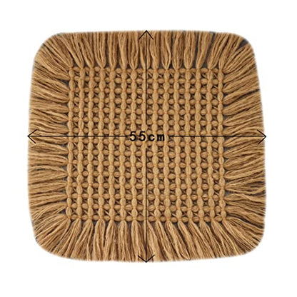 Coberllus Newborn Baby Photography Props Blanket Handmade Knitted Twist Wrap Posing Aid Backdrops for Boy Girls Photography Shoot - color: Soft Camel