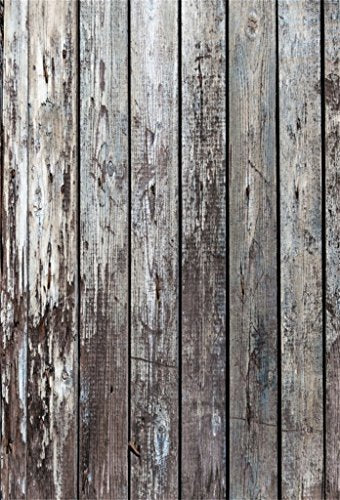 AOFOTO 7x10ft Grunge Wood Planks Photography Background Old Weathered Wooden Board Backdrop Hardwood Fence Retro Panels Kid Adult Portrait Photoshoot Studio Props Video Drape Wallpaper - size: 7x10ft