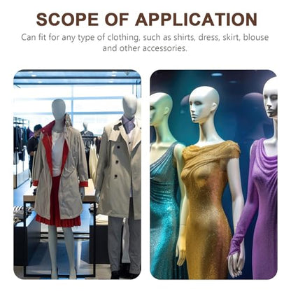 Luxshiny Inflatable Full Body Mannequin Body Model for Clothing Display, Female Dress Form Stand, Lightweight Mall Display Prop for Retail Shops and Photography