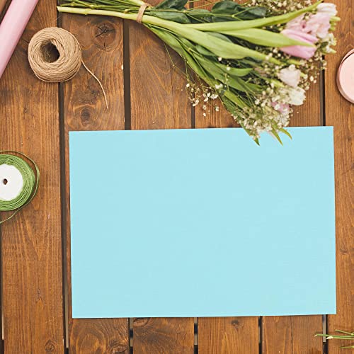PA Paper Accents Muslin Cardstock 12” x 12” Arctic Blue, 73lb colored cardstock paper for card making, scrapbooking, printing, quilling and crafts, 25 piece pack - color: Arctic Blue