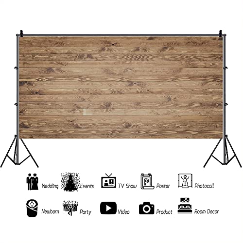 AOFOTO 15x8ft Wood Texture Background Rustic Wooden Table Grunge Surface with Old Natural Pattern Wood Panels Backdrop for Photography Clothes Products Flat Lay Photoshoot Photo Studio Props Vinyl - size: 15x8ft